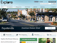 Tablet Screenshot of northwestarkansas.org